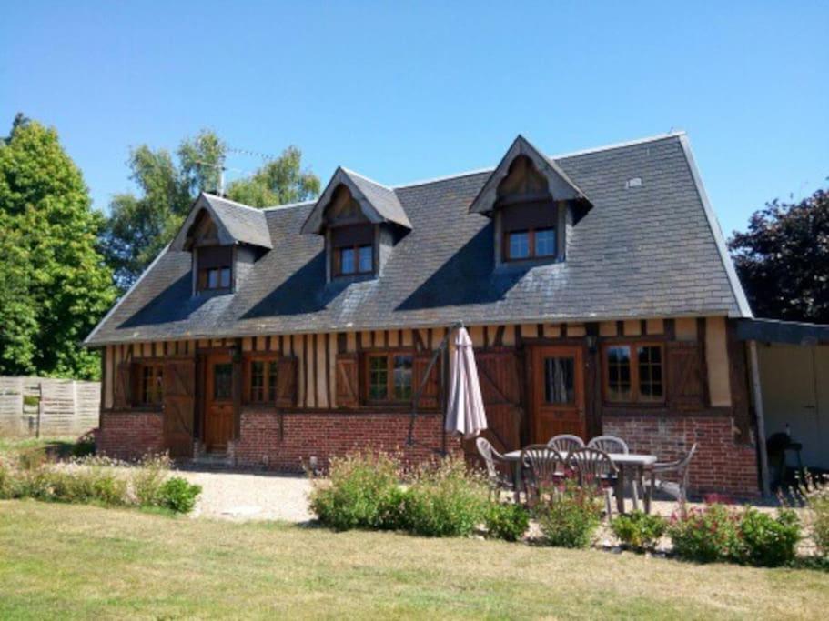 Épreville-en-Lieuvin La Bergerie, Cottage Normand 5 Pers. Avec Piano מראה חיצוני תמונה